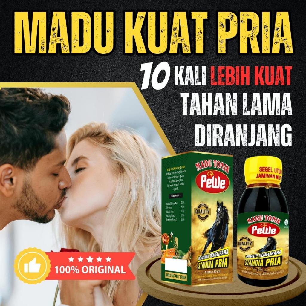 

Madukuat Madu Pewe Original | Vitalitas Pria Perkasa Kuat Tahan Lama Di Ranjang | 80 ML 100% Asli