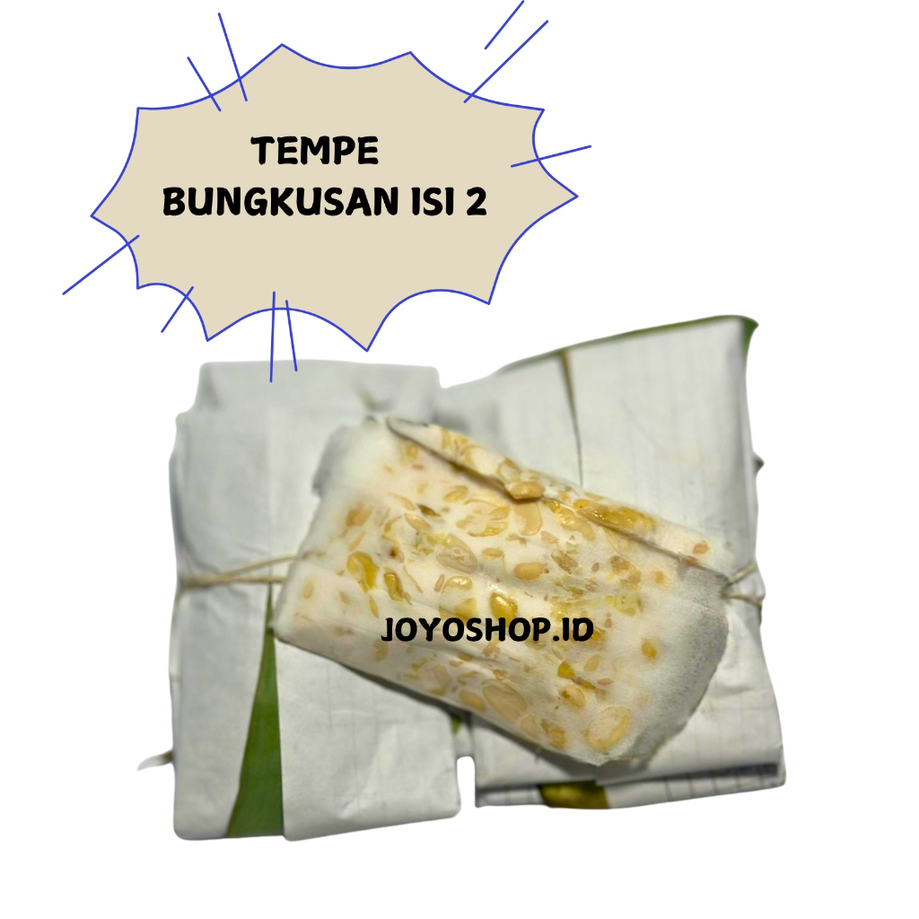 

[JOYO SHOP] TEMPE BUNGKUS KECIL DAN BUNGKUS DAUN PISANG