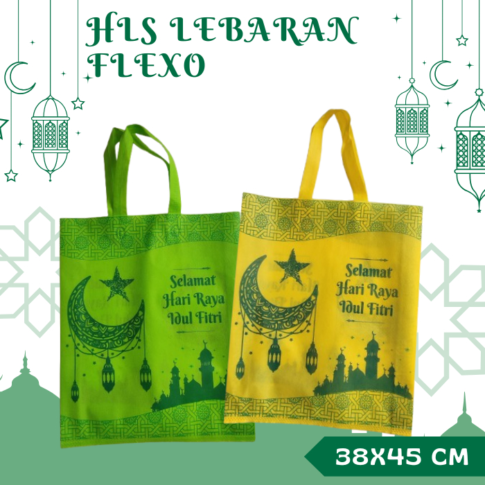 

Goodie Bag Idul Fitri Jumbo 38x45 Paket hemat ( 1 pack isi 12pcs ) Tas Sauvenir//Tas parcel lebaran