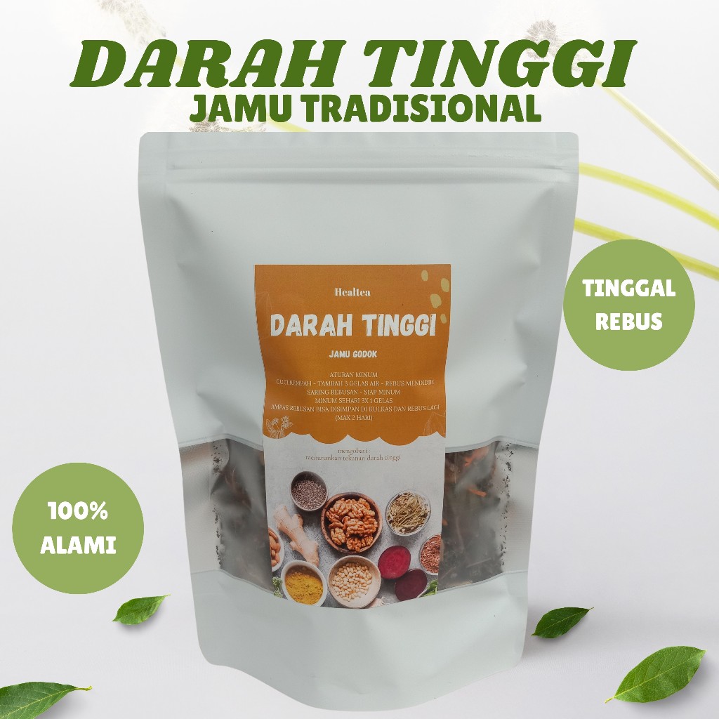

JAMU TRADISIONAL REMPAH HERBAL ALAMI UNTUK MENGOBATI DARAH TINGGI STROKE HIPERTENSI