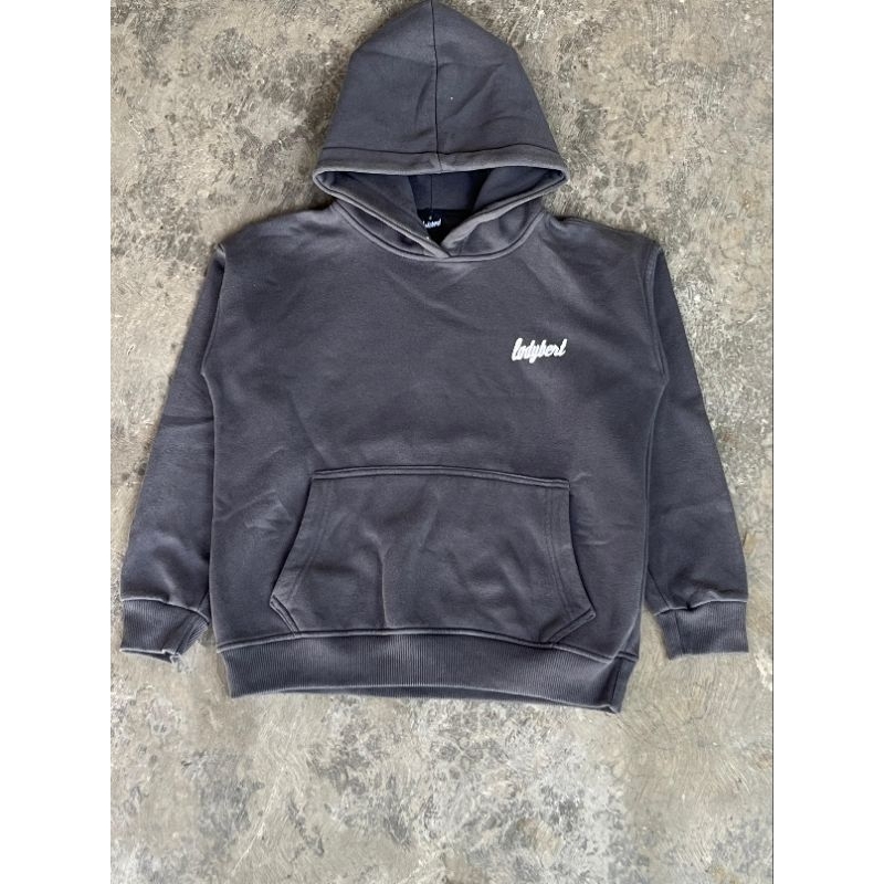 HOODIE BOXY LODYBERT DARK GREY