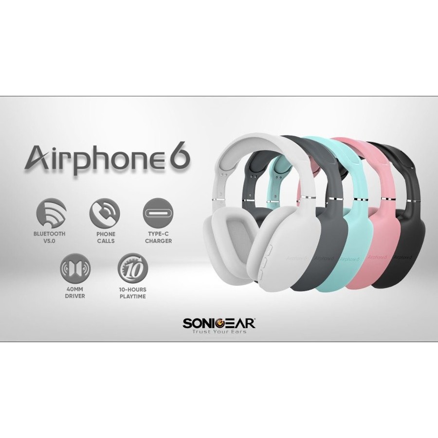 Headset SonicGear Airphone 6