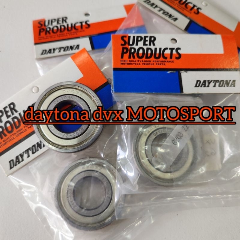 BEARING NAP GEAR DAYTONA 6203 ZZ HONDA SUPRA X 125, KARISMA FIT X KPH