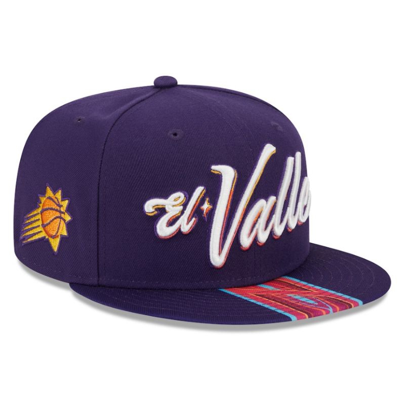 Topi New Era Cap Phoenix Suns City Edition 23 59Fifty Fitted Hat Original