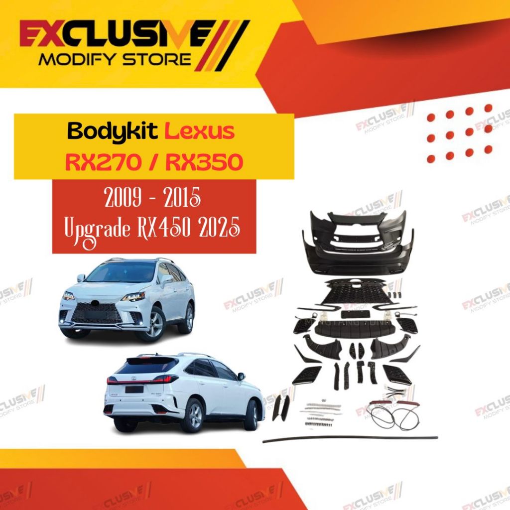 LEXUS RX270 / RX350 (2009 - 2015) BODYKIT UPGRADE FACELIFT (2025) EDITION MODEL RX450h F SPORT