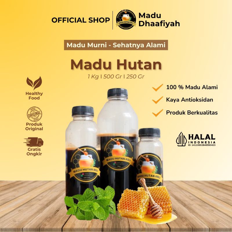 

MADUHUTANASLI100% UKURAN 250 GRAM DIPANENDARIHUTANSUMATRA
