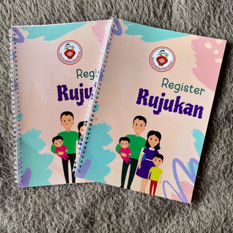

Buku Register Bidan Rujukan Ukuran A4 Spiral