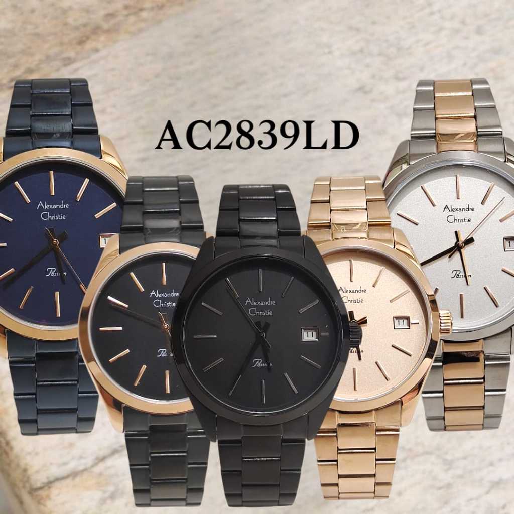 Jam Wanita Alexandre Christie AC2839 AC 2839 Original Garansi Resmi Alexander Christie