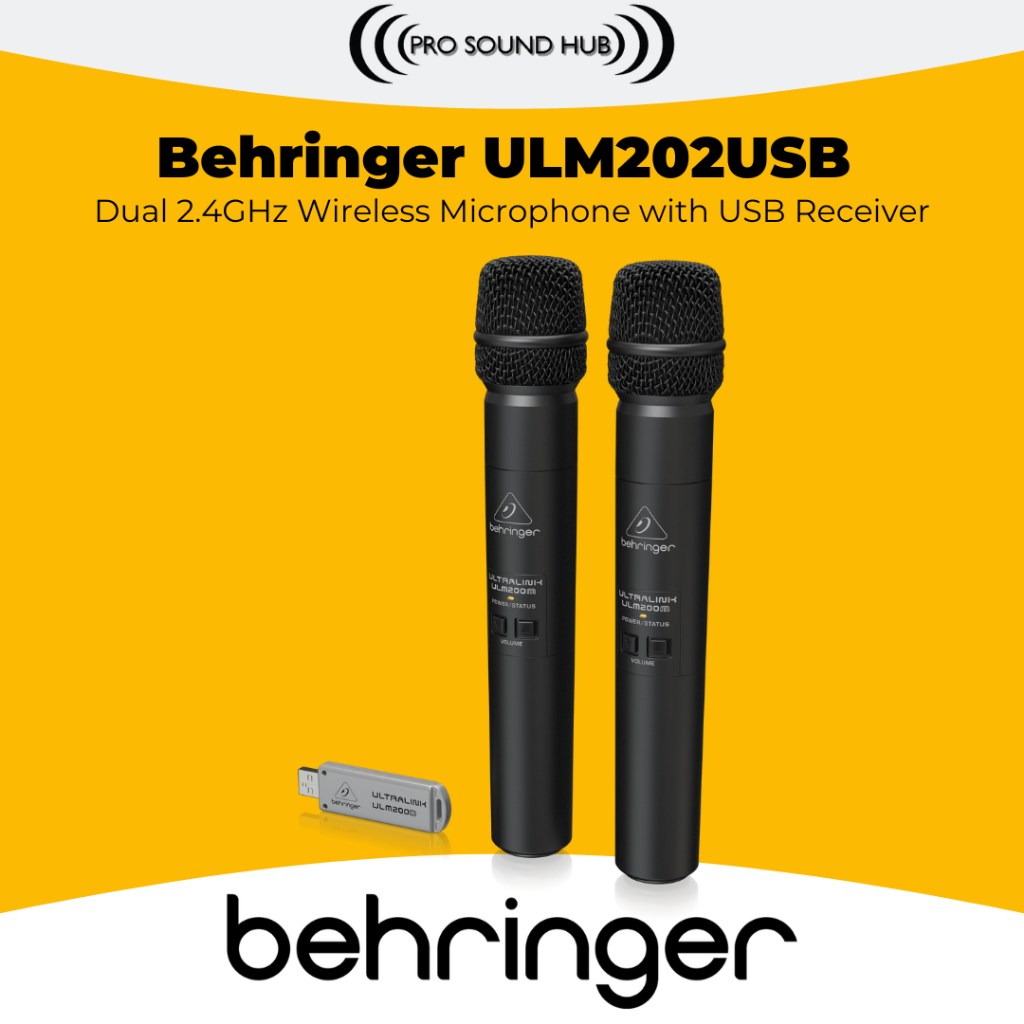 Mic Behringer ULM202USB ULM 202 USB ULM202 Mic Wireless for Behringer