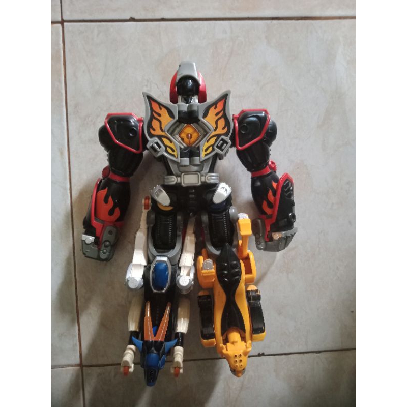 Gekiranger DX Geki Fire Power Ranger Jungle Fury /mainan bekas /Bandai /Megazord