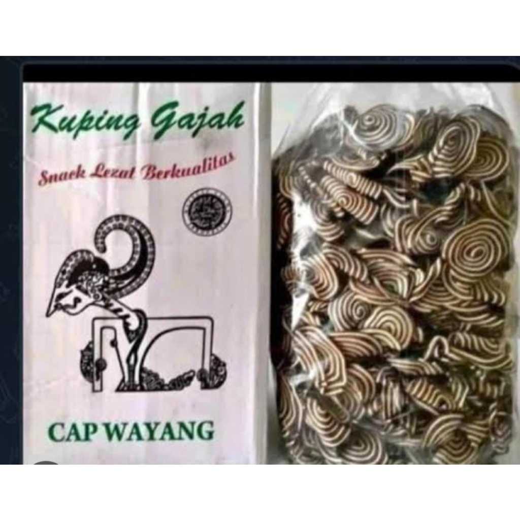 

Kuping Gaajah Cap Wayang berat 2,5 kg