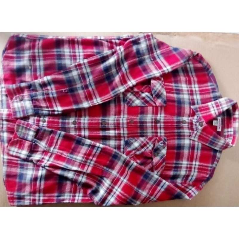 Kemeja Flanel True Religion Original