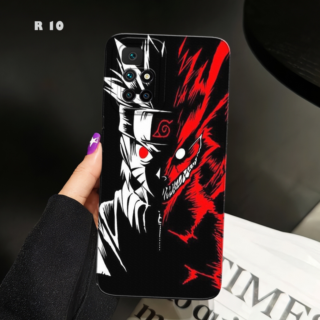 Softcase For ( Redmi 10 ) Casing Pro Camera Fashion Naruto Terbaru Keren Banget - Casing Handphone -