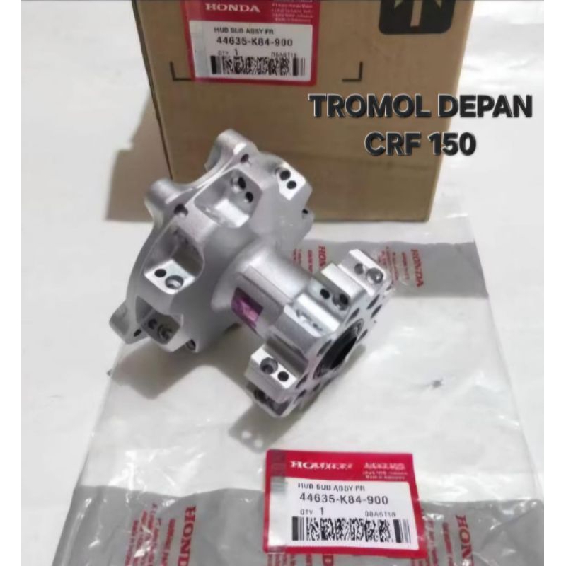 TROMOL RODA DEPAN CRF 150 ORIGINAL