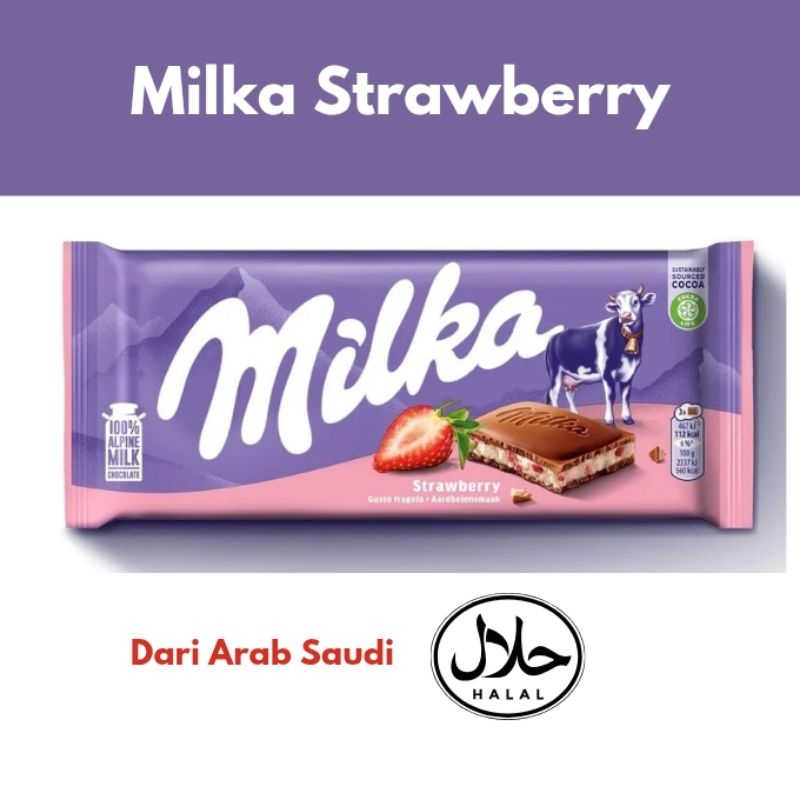 

Milka Strawberry | Coklat Impor Arab