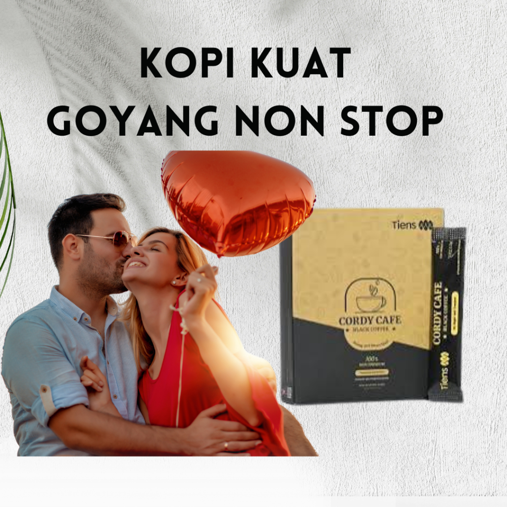 

Kopi Hitam Stamina Pria dan Wanita Tiens Black Coffe Cordy Cafe Black Coffe Stamina Pria Kuat Alami