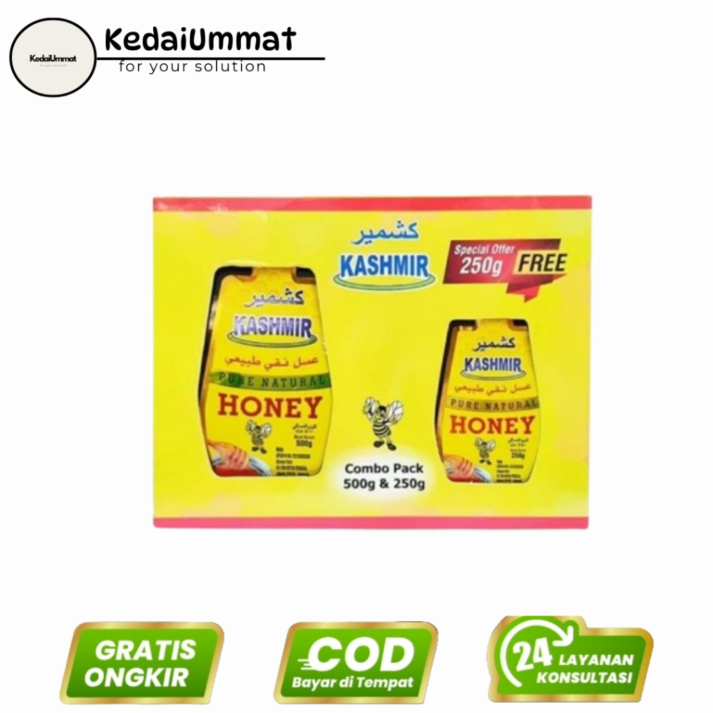 

Madu Kashmir Madu Asli India 500gr free 250gr
