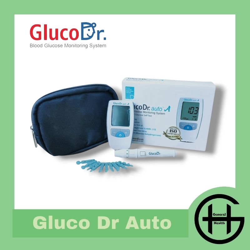Alat Cek Gula Darah GlucoDr Auto AGM 4000  Gluco Dr Auto  Cek Gula Gluco Dr Auto