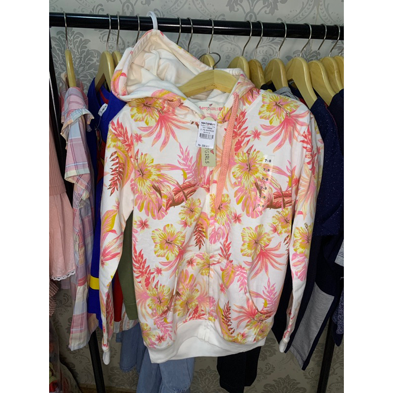 Jaket anak perempuan Aero girls harga 80 + admin