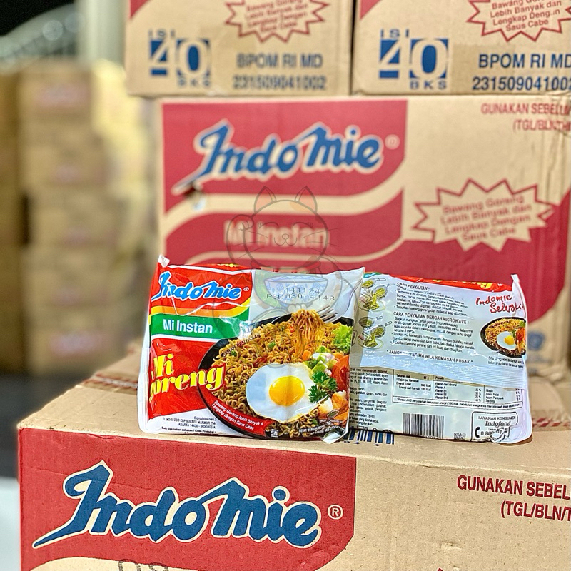 

INDOMIE GORENG 1 KARTON 40 PCS