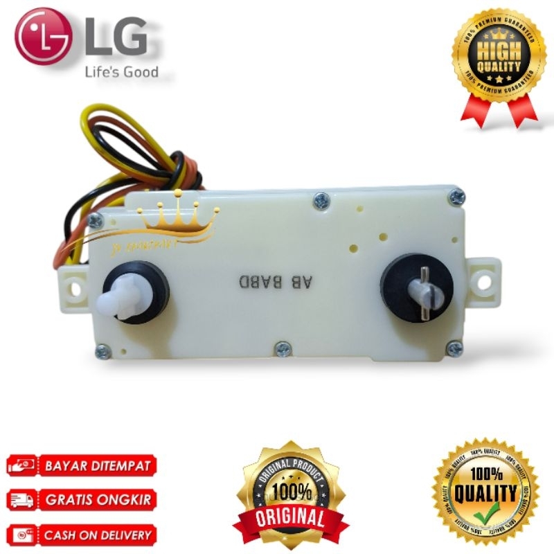 LG WP600N Timer Wash Mesin Cuci 2 Tabung WP 600N 6Kg 3 Kabel