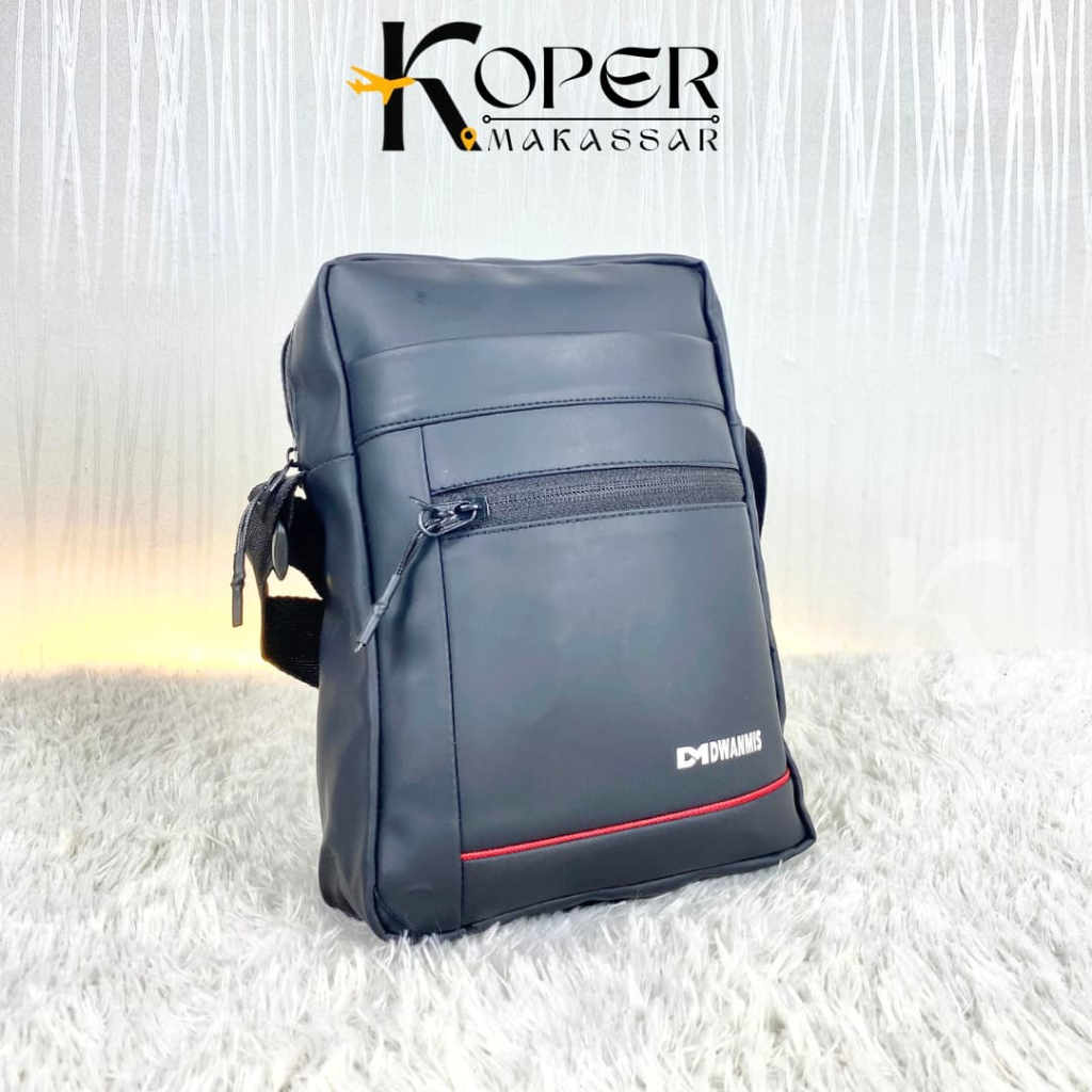 TAS SELEMPANG PRIA SLING BAG SHOULDER BAG TAS SANTAI TAS JALAN PRIA MAKASSAR