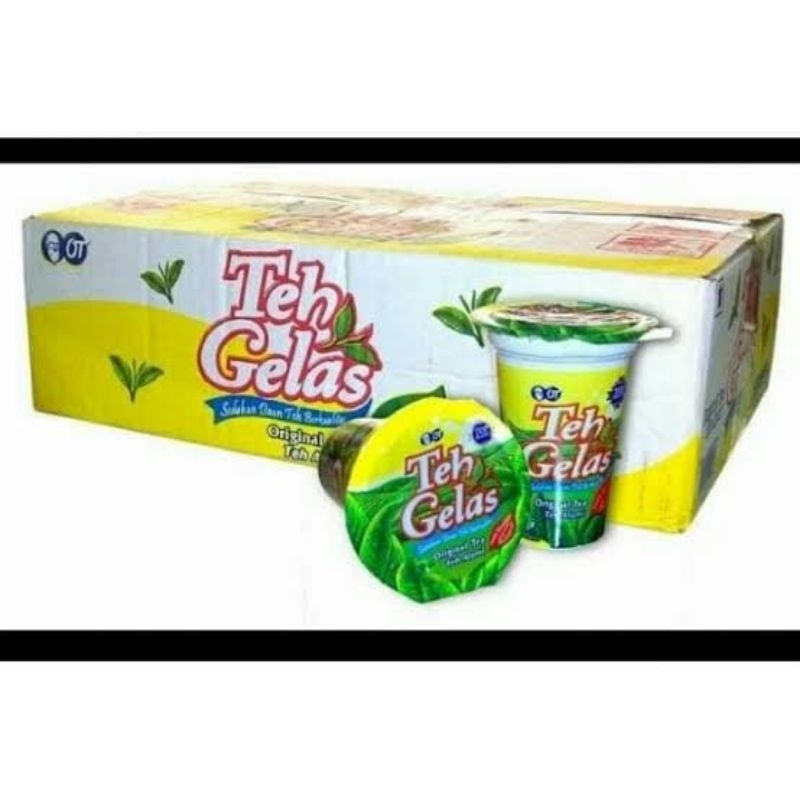 

TEH GELAS 1 DUS ISI 24PCS