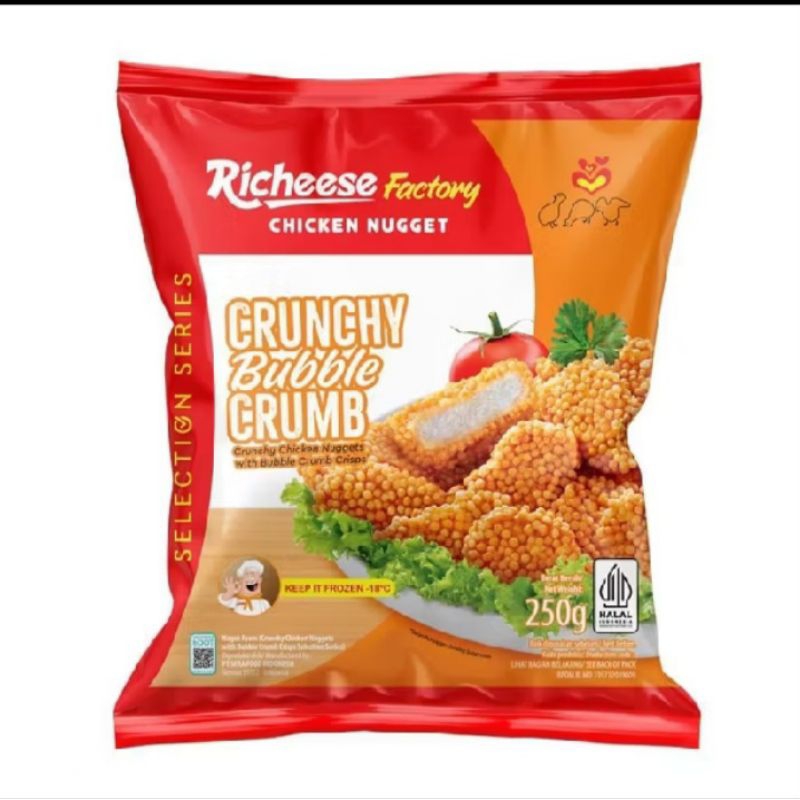 

Nugget Richeese crumbble 250 gram