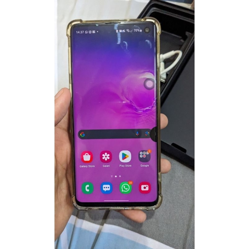 Samsung s10 second/bekas