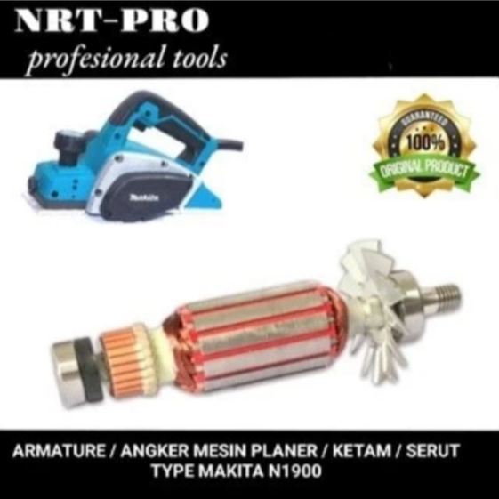 NRT-PRO armature/ angker mesin planer / ketam / serut type N1900 makita ( Original Part )