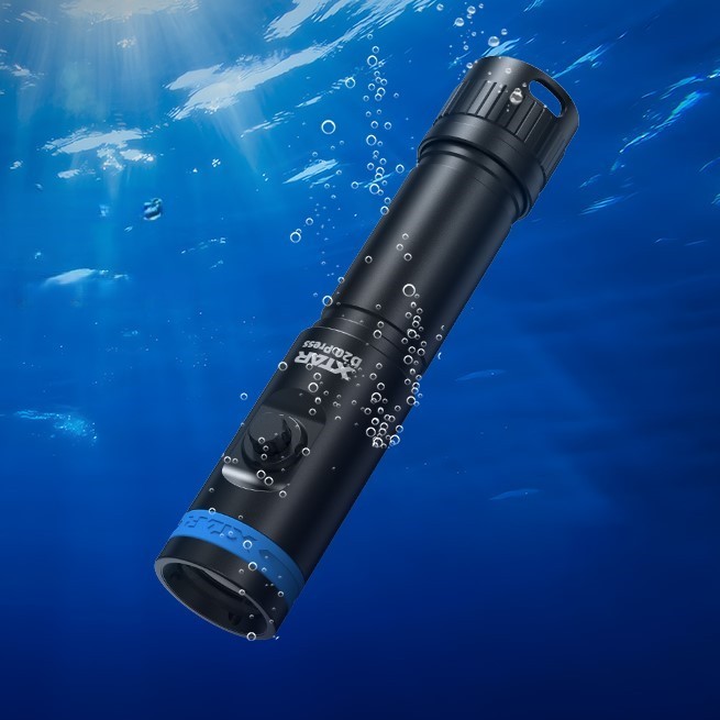 XTAR Senter Selam Press Mini Super Compact | Senter Diving 1200 Lumens D20 | XTAR Diving Flashlight 