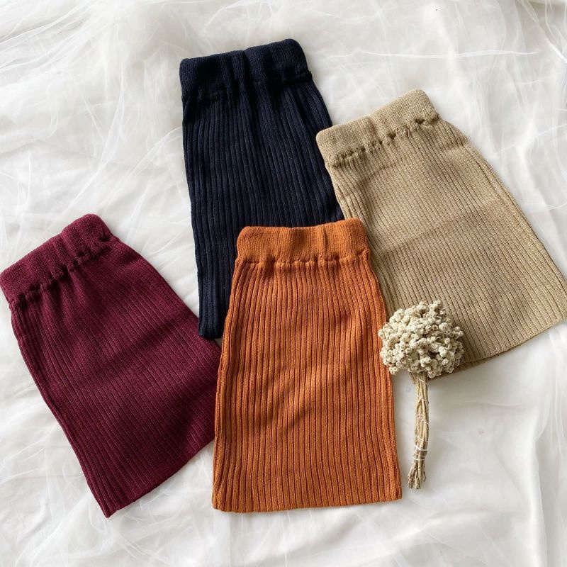 Rok Rajut Anak - Rok Rajut Anak Perempuan - Rok Rajut Anak Usia 2-12 Tahun