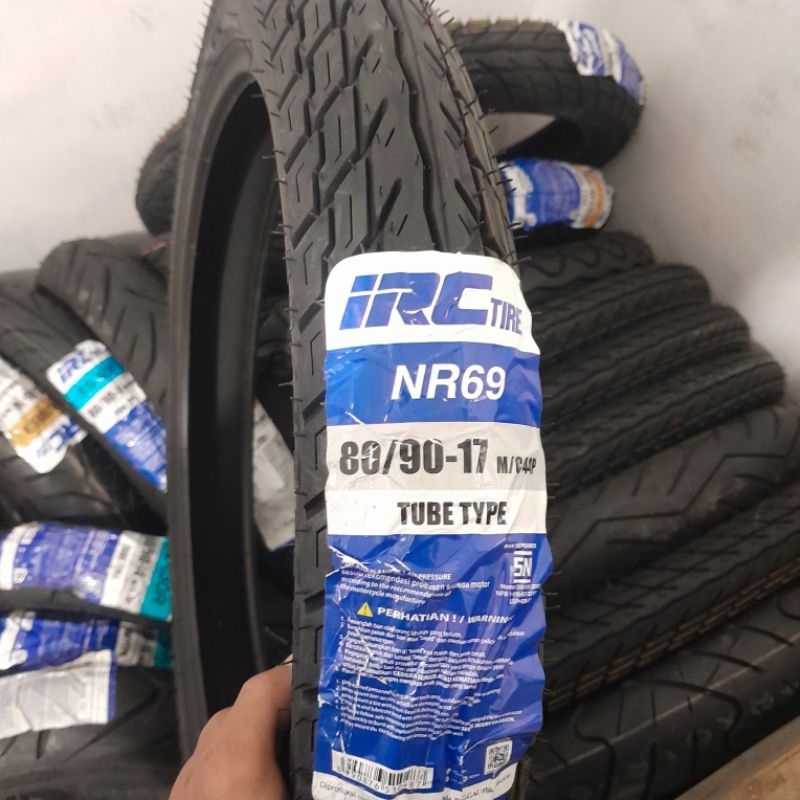 ban luar irc 80/90 ring 17 nr69 tubetype . sni