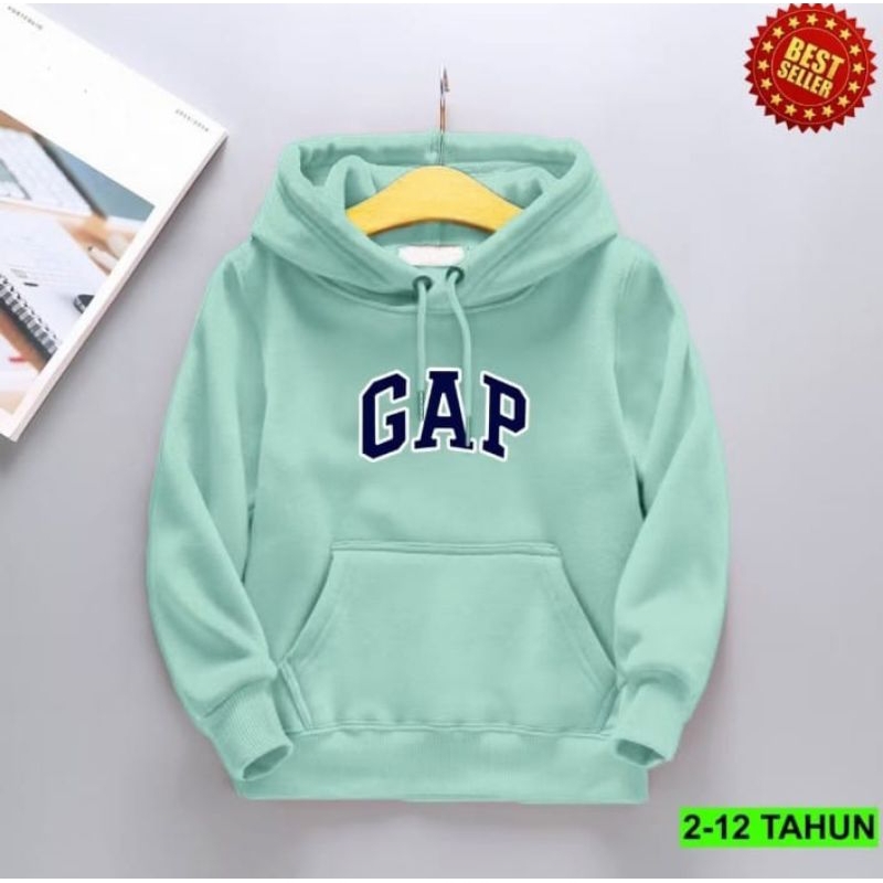Hoodie Hitam GAP