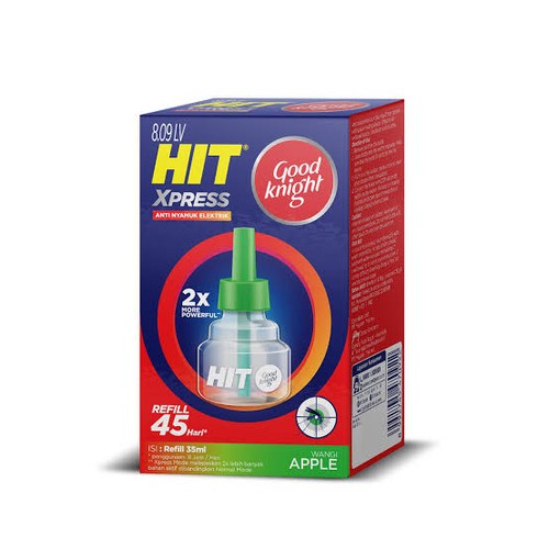 Hit Liquid Xpress Refill Elektrik 35ml - Isi Ulang Obat Nyamuk Elektrik Cair