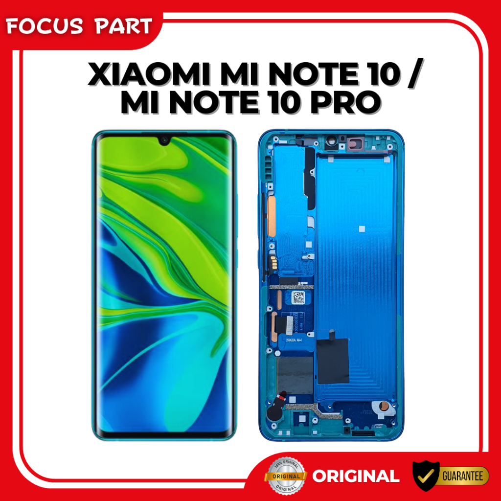 LCD + FRAME XIAOMI MI NOTE 10 / MI NOTE 10 PRO ORIGINAL