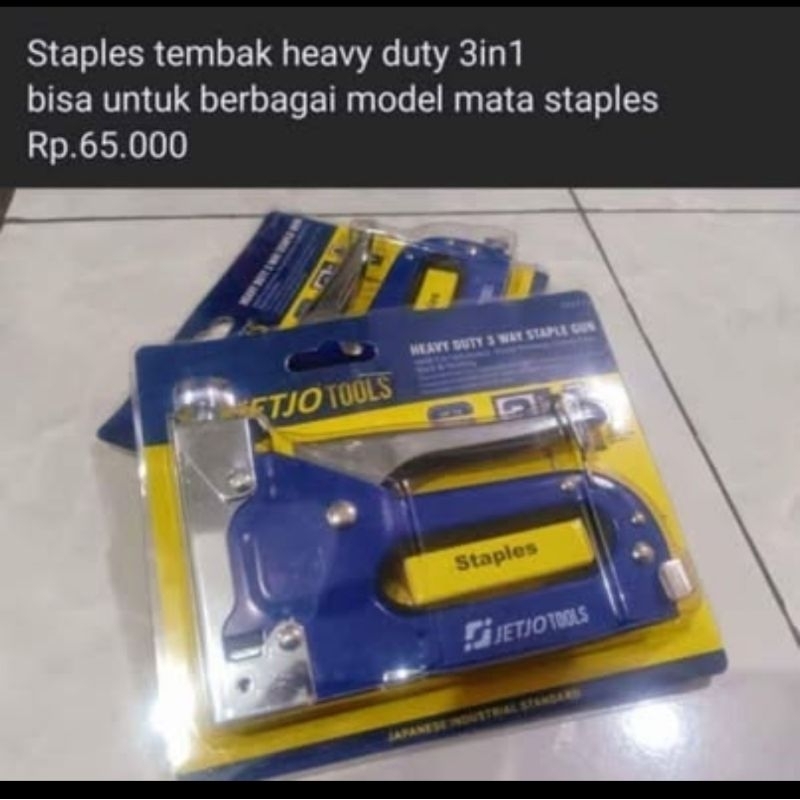 

Staples tembak heavy duty 3inc