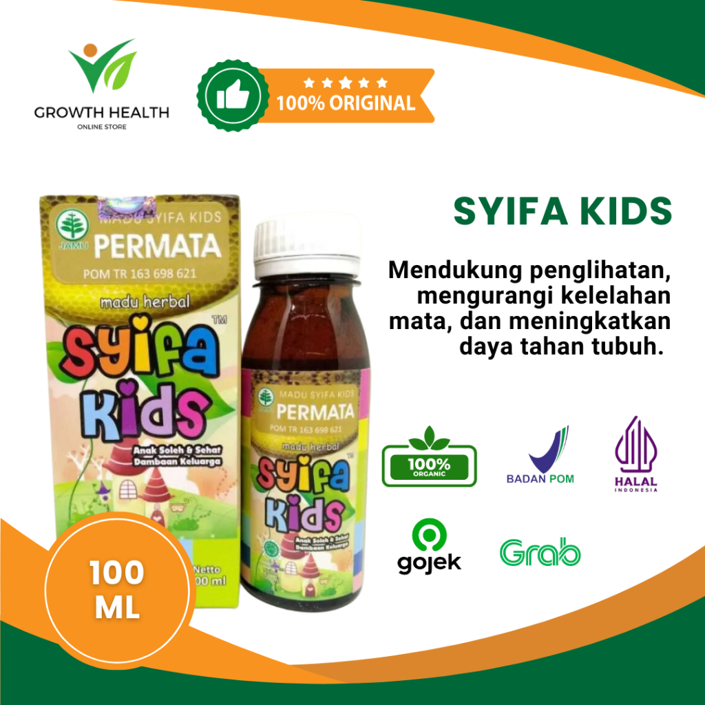 Madu Anak Syifa kids Kesehatan Mata SYIFA KIDS PERMATA