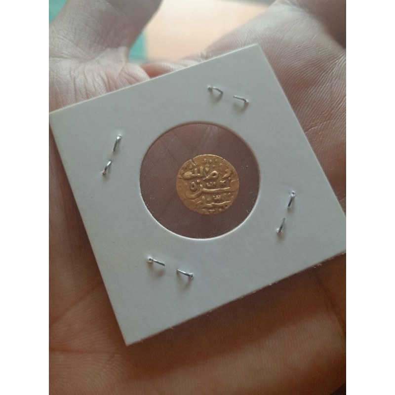 koin kesultanan Gowa sultan Hasanuddin koin emas makassar