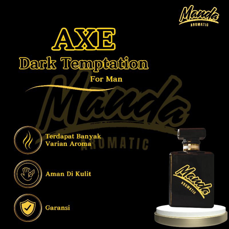 Parfum Cowok  Axe Dark Temptation (Coklat) By Manda Aromatic