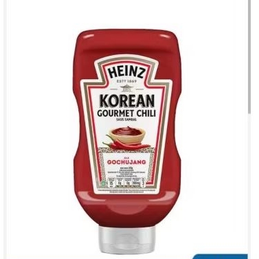 

sambal gourmet Heinz gochujang / roasted jalapeno 325gram saos/saus Heinz abc