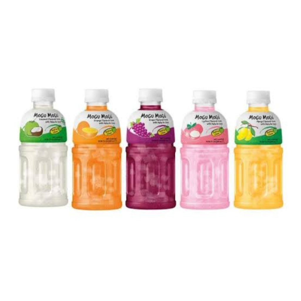 

MOGU MOGU - Minuman Rasa Buah Dengan Nata De Coco - 320ml | All Variant