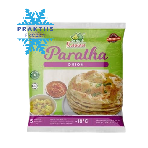 

KAWAN PARATHA ONION 400GR ISI 5 PCS / ROTI PARATHA BAWANG