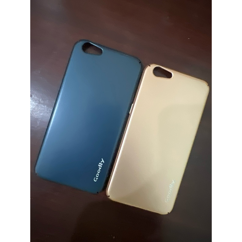OPPO A57/A39 CASE POLOS HARDCASE WARNA NAVY GOLD EMAS OPPO A39/A57