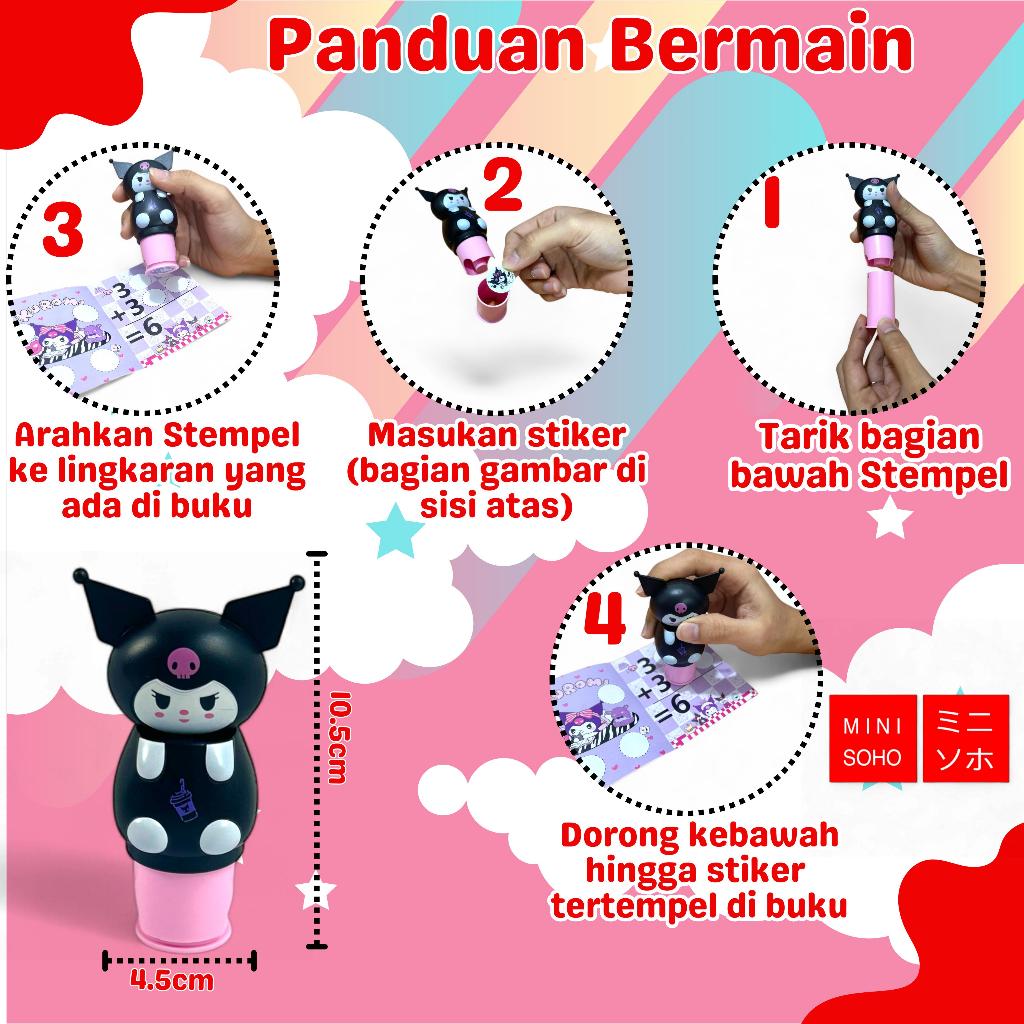 

Jual Produk Mainan Edukasi Stempel Karakter Lucu Magic Seal Stickers For Kids hadiah buku stiker