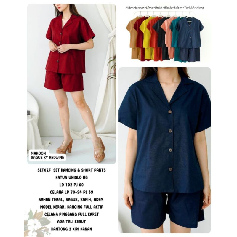 SETELAN CELANA PENDEK WANITA/SETELAN CELANA PENDEK REMAJA/SETELAN CELANA PENDEK TERBARU