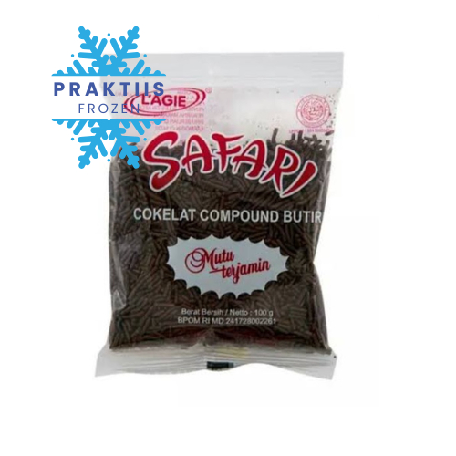 

LAGIE SAFARI MESES COKELAT COMPOUND BUTIR 100GR