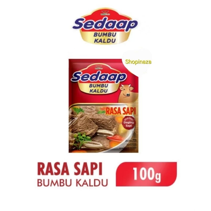 

Bumbu Kaldu Sedaap rasa sapi uk. 100g