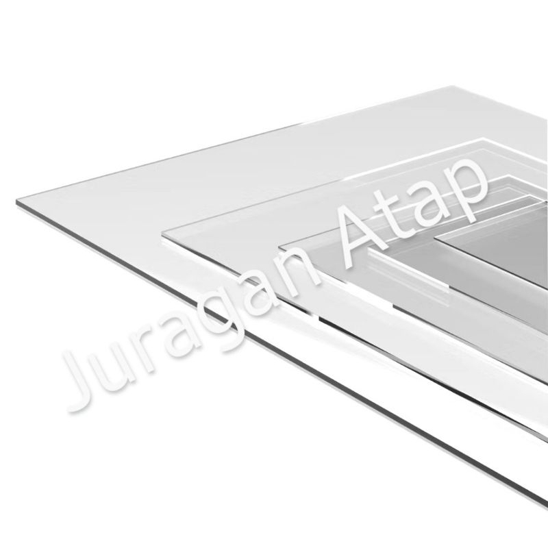Atap Polycarbonate solid flat SUNPRO 1,2mm (Garansi Resmi)