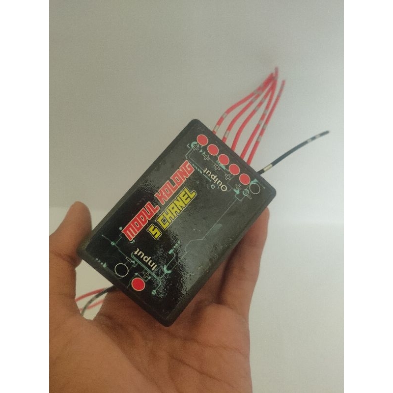 MODUL LAMPU KOLONG 5 CHANEL 12/24 VOLT - TRUCK